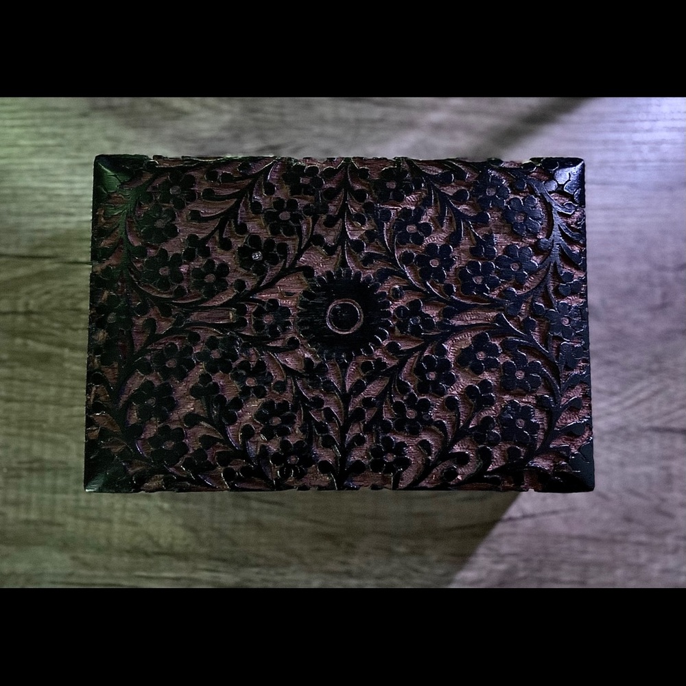Decorative wooden box
